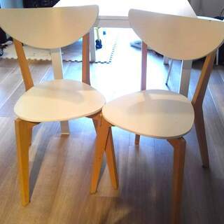 2 IKEA NORDMYRA Chairs