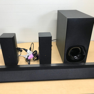 ソニー /SONY ホームシアターシステム SA-RT5 SA-WRT5 SA-SLRT5 SA-SRRT5 2015年製 リモコン無し 各種取説ケーブル無し