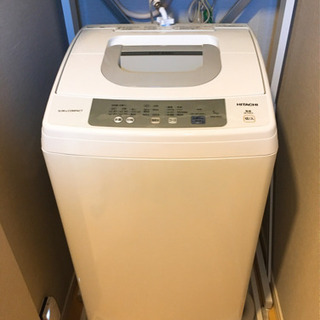 取引中】2年半保証付き✨日立全自動洗濯機5kg 超お