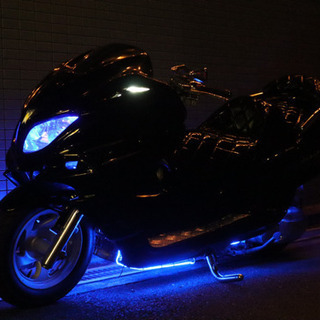 【YAMAHA マジェスティ 250】オールブラックフルカスタム！スピーカー４発付き！！