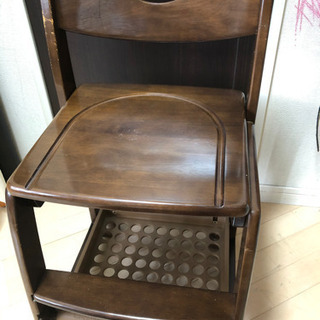 コイズミ　木製の学習椅子