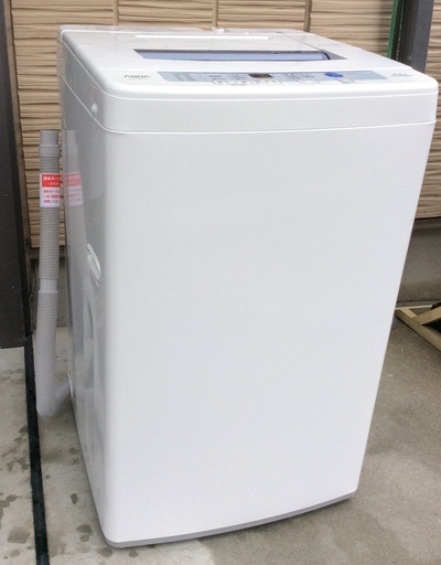 【RKGSE-309】特価！アクア/AQUQ/6kg/全自動洗濯機/AQW-S60E/中古/2016年製/当社より近隣地域無料配達