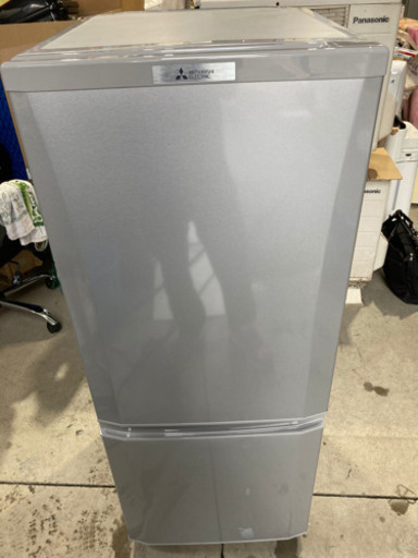 MITSUBISHI 146L 2ドア冷凍冷蔵庫 MR-P15C-S 2017年製