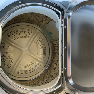 2014年製 HITACHI 日立 8kg 洗濯機 洗濯乾燥機 NW-D8PX 白い約束