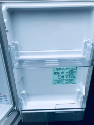 161番 三菱✨ノンフロン冷凍冷蔵庫✨MR-P15W-S‼️