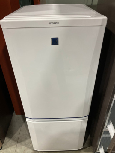 MITSUBISHI 146L 2ドア冷凍冷蔵庫 MR-P15EX-KB 2014年製