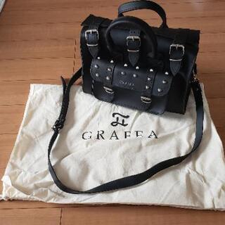 GRAFEA  LUNA SPIKEY レザーショルダーバッグ