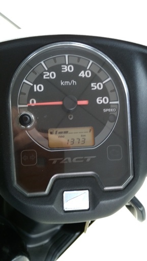 ホンダ タクト 50cc 走行距離 1,400km 登録年度 2018年度