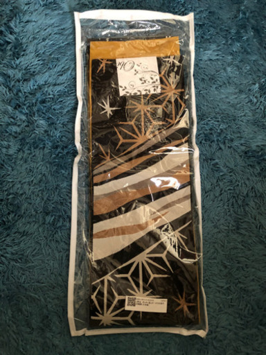 新品麻柄 リバーシブル 帯