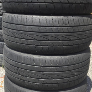 AME 17インチ メッキ アルミホイール 215/45R17 ファルケン 4本セット