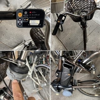 整備済新基準良品 Panasonic 8.9AH電動アシスト自転車W01