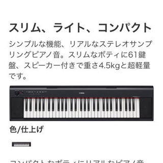 ヤマハ YAMAHA ピアジェーロ NP11