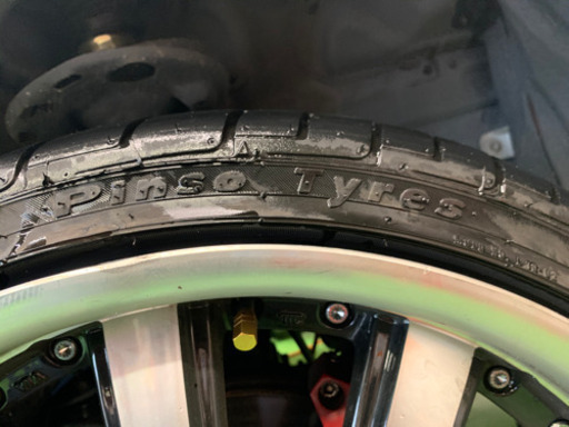 売り切り！WORK グノーシスGS2 19インチ10.5j+30 ナンカンNS-2バリ山2