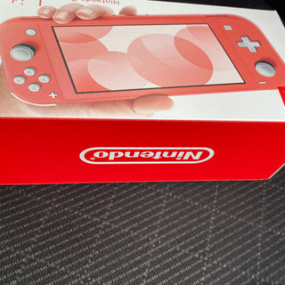 お取引中」スイッチ ライト(新品未開封) コーラル ピンク Switch lite