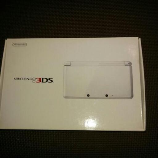 ［新品］ニンテンドー3DSピュアホワイト　保管品