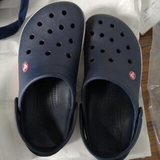 crocs（内履き用サンダル）　メンズ26.0ネイビー（取引中、...