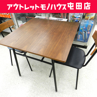 値下げしました! 2人掛け ダイニングセット イス2脚 ダイニング 
