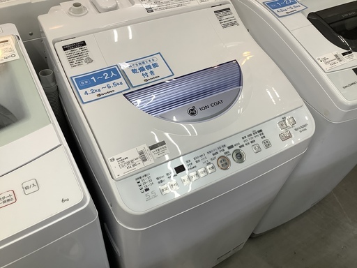 全自動洗濯機 SHARP 5.5kg ES-TG55L 2012年製