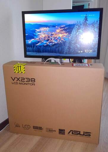 テレビまたはコンピューターのモニター