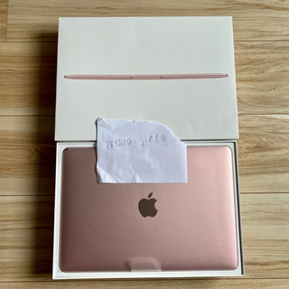 美品！MacBook 12-inch、Rose Gold、1.2 Ghz、8Gb RAM、256SSD