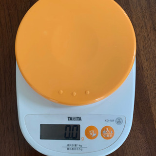 タニタ　デジタルクッキングスケール　1kg(0.5g単位)