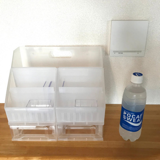 差し上げます 0円セリアの卓上収納 チャイ 京成高砂の収納家具 収納ケース の中古あげます 譲ります ジモティーで不用品の処分