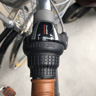 ママチャリ 子ども乗せシート付き ポニーテール