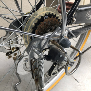 ママチャリ 子ども乗せシート付き ポニーテール