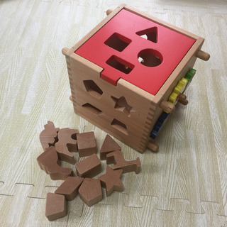 【知育玩具】型はめ ブロック