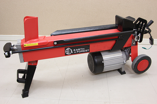 EARTH ＆ FOREST 100V 電動油圧式 薪割り機 ７トンモデル　EF-7T-01A(D3608twxY)
