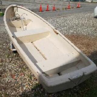 frpのてこぎボートです