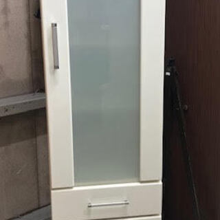 GM098　キッチンボード　食器棚　収納　ホワイト　フレンチ　カントリー　ホワイト　白　キッチン　棚　おしゃれ　北欧　スリム　ハイタイプ　ケイラック朝霞田島店　リサイクルショップ　朝霞　秩父　清瀬　東久留米　東村山　練馬　板橋　上尾　川島　坂戸　入間　川越　日高　飯能　鶴ヶ島　志木　和光　新座　富士見　ふじみ野　戸田　三芳 GM098 キッチンボード 食器棚 収納 ホワイト フレンチ カントリー
