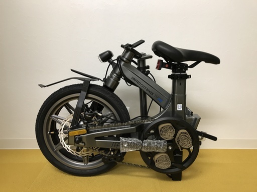 折り畳み電動アシスト自転車 UnitedCityBikesTHE ONEジャンク ひろっ 折り畳み電動アシスト自転車 UnitedCityBikesTHE ONEジャンク ひろっ