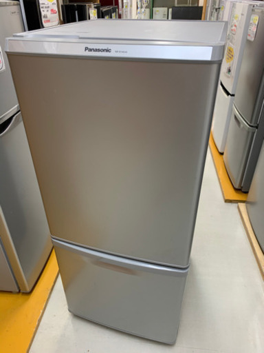 【リサイクルショップ八光　田上店　安心の1か月保証　旧鹿児島市配達・設置無料】Panasonic 2ドア冷蔵庫 138L シルバー NR-B146W-S2014年製