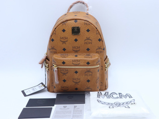 《MCM/バックパック》MMK 6SVE41 CO001 未使用品 袋 極美品