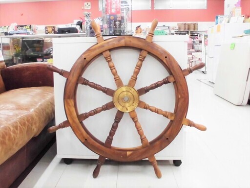 【レア・非売品】VAN JACKET 木製舵輪(船の舵)
