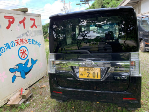 タントカスタム部品取り車