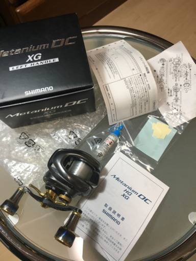 15500円 日本製 高品質 シマノ メタニウム DC XG 左巻 リール