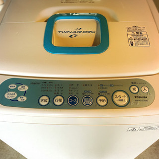 【2009年式】東芝の洗濯機