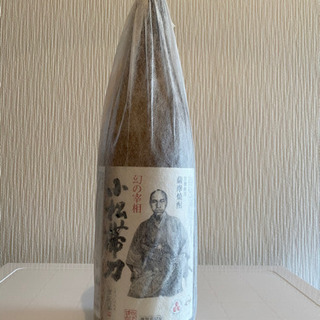 【新品未開栓】黒麹使用薩摩焼酎　小松帯刀　1.8ℓ