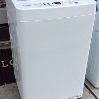 【RKGSE-312】特価！ハイセンス/4.5kg/全自動洗濯機/HW-E4503/中古/2020年製/当社より近隣地域無料配達 RKGSE-312】特価！ハイセンス/4.5kg/全自動洗濯機/HW-E4503/中古/2020年製/