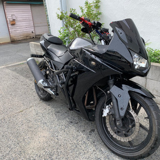 Ninja250Rタイヤ前後ほぼ新品！自賠責令和5年の5月まであり！ ninja250r エクストリーム仕様‼️ カスタム品多数❗️ 自賠責まだまだ