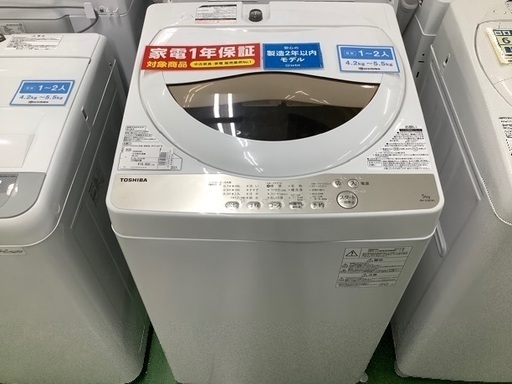 東芝　2019年製洗濯機　【トレファク草加店】