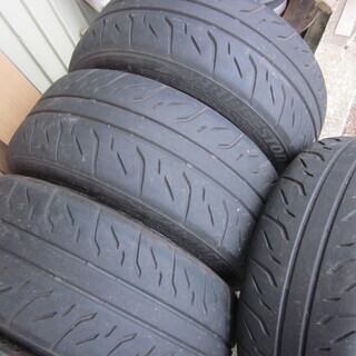 中古　ワークマイスターS1　15インチ　8J　ポテンザRE-71R付き　黒　4本 中古 ワークマイスターS1 15インチ 8J ポテンザRE-71R付き 黒 4本