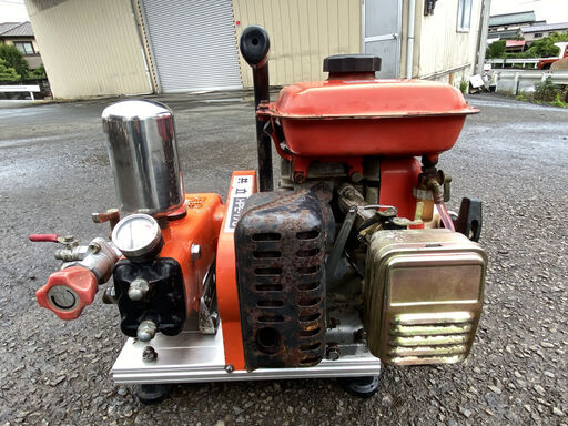 整備済 2.4馬力 13L/分 高圧40Kgf/c㎡ セット動噴 共立 HPE-170 現品確認 手渡し歓迎 初期不良対応可能