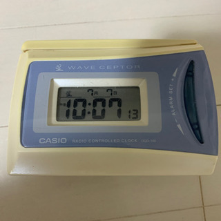 電波時計　CASIO 