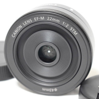 ♡新品♡Canon EF-M 22mm STMレンズ シルバー