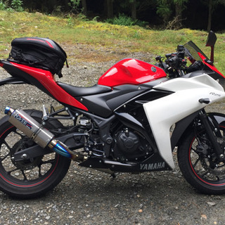 YZF-R25(2015-17) オーバーレーシング マフラー&バックステップ