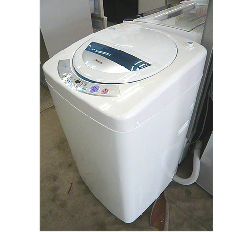 札幌 5.0kg 全自動洗濯機 2010年製 ハイアール JW-K50E コンパクト 一人暮らし 単身 本郷通店