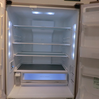 【中古品】自社配送＆設置可能　パナソニック パーシャル搭載冷蔵庫 NR-F561PV 551L 2016年製　シャンパンゴールド